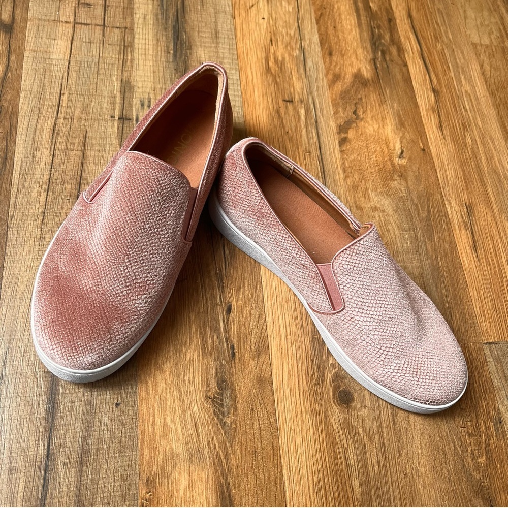 | Vionic | pink slip on sneakers 7